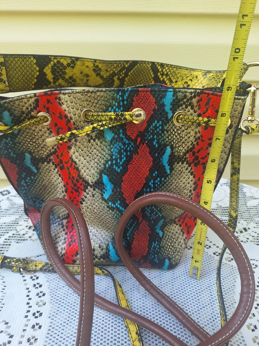 Set of Two Colorful Summer Bags